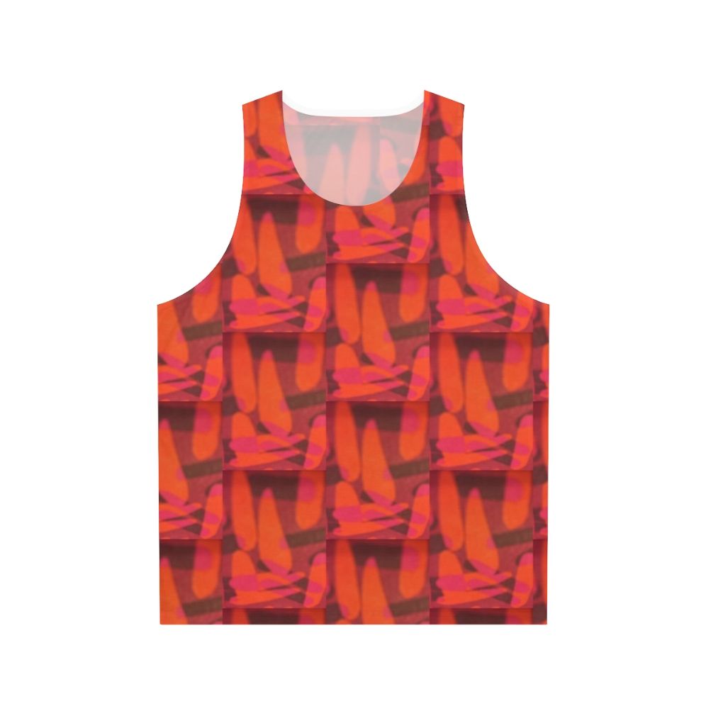 Autumn leaves unisex tank top