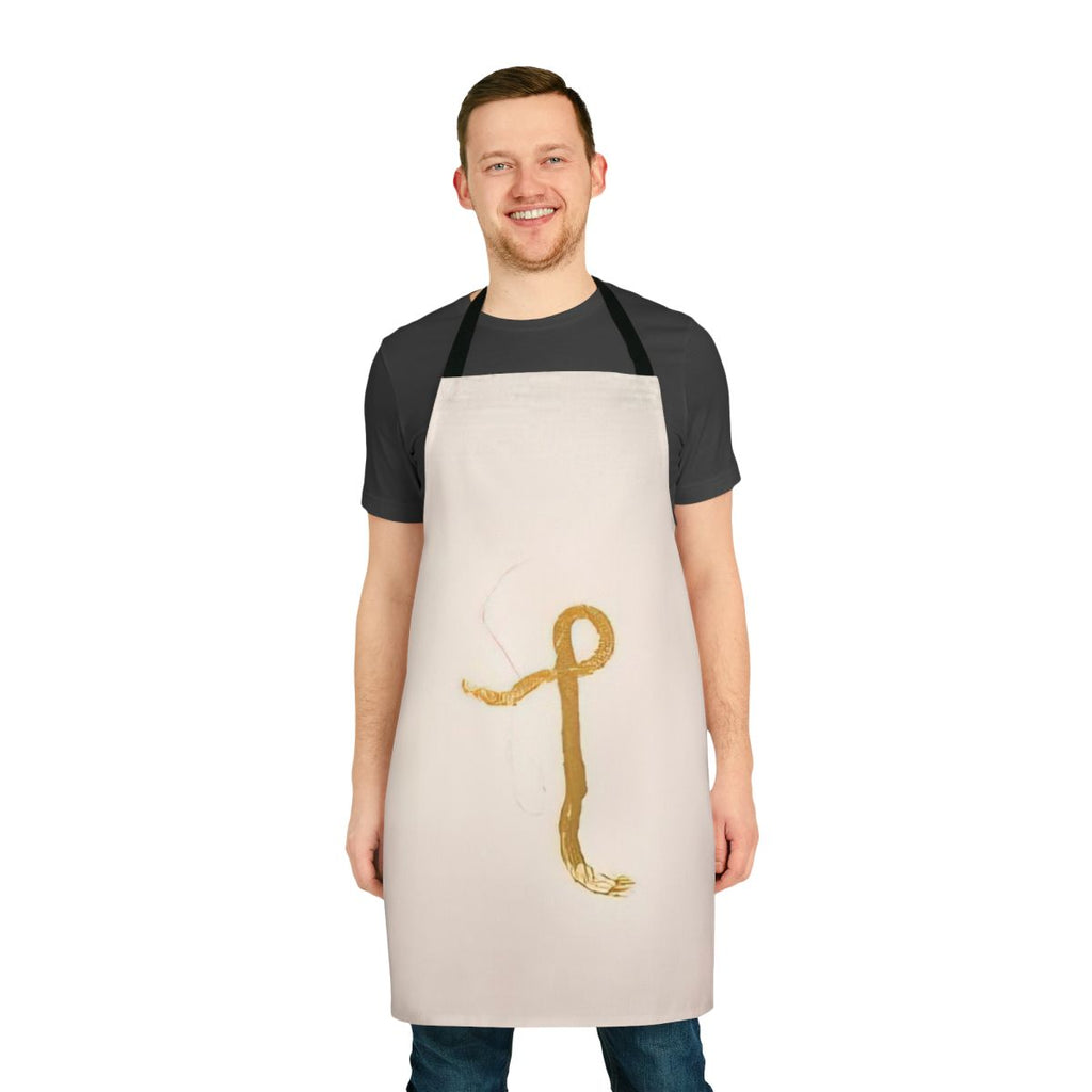Avant Garde Abstract Expressionism Apron with John Cage Inspired Artwork