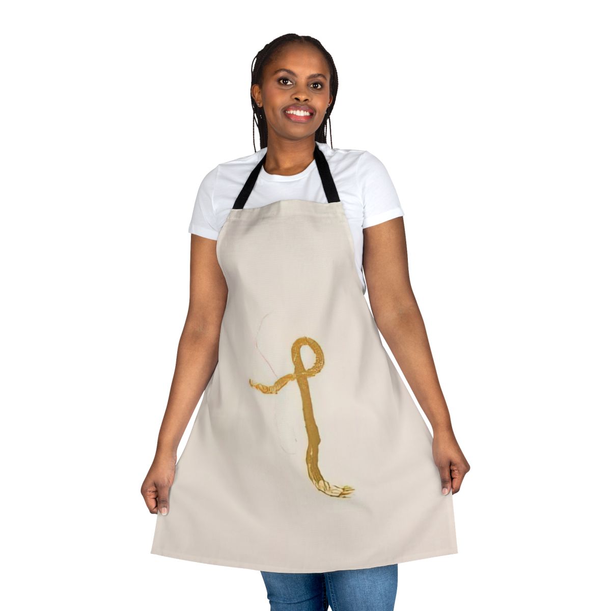 Avant Garde Abstract Expressionism Apron with John Cage Inspired Artwork