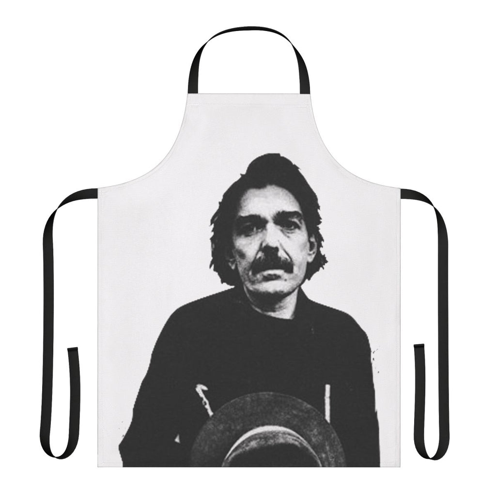 Apron featuring an artistic design inspired by the experimental music of Captain Beefheart.
