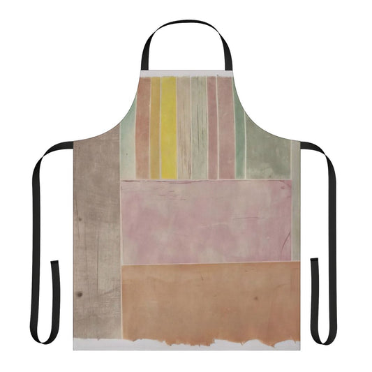 Avant garde inspired apron featuring experimental music artwork and design