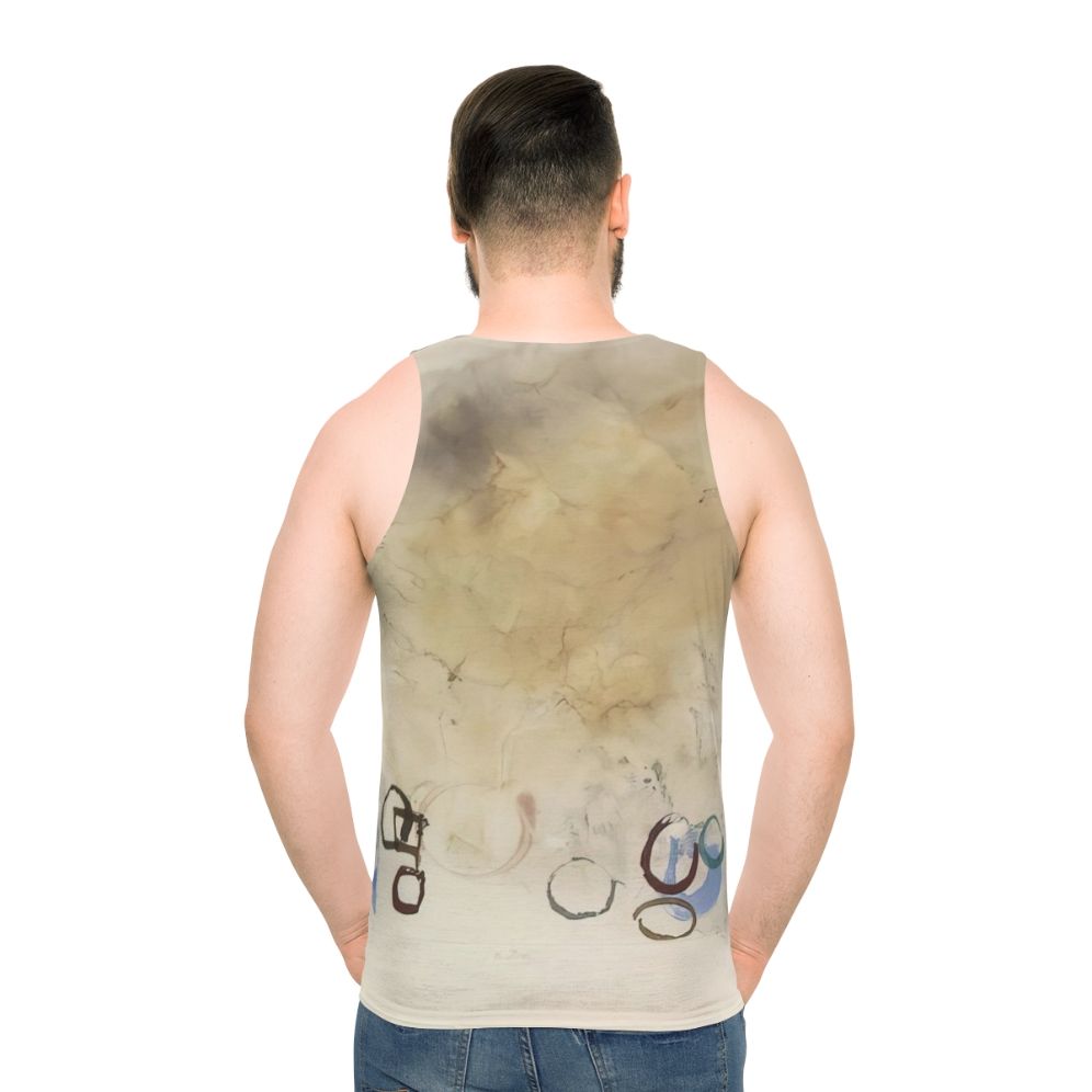 Avant garde minimalist unisex tank top with John Cage inspired design