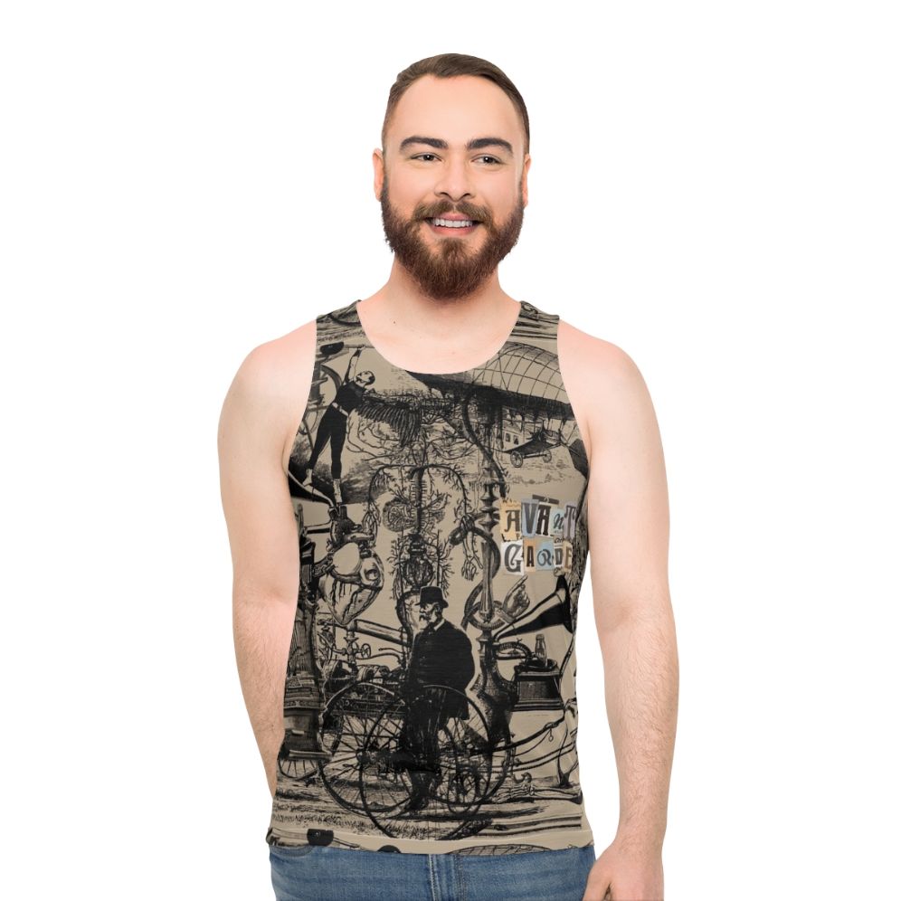 Avant garde music creative process unisex tank top