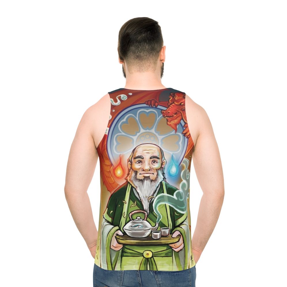 Avatar Airbender Unisex Tank Top with Spirit of the Dragon Design