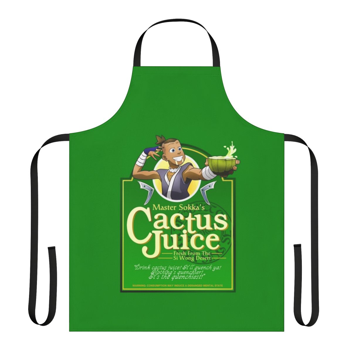 Avatar the Last Airbender inspired Sokka Cactus Juice apron