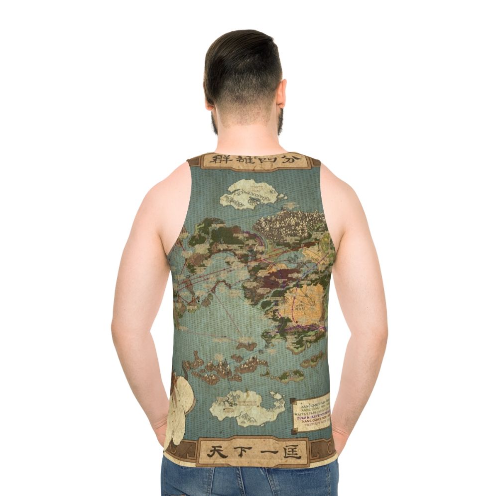 Avatar The Last Airbender Map Unisex Tank Top
