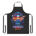 Danger Zone Apron with fighter jet, pilot, and military aviation design