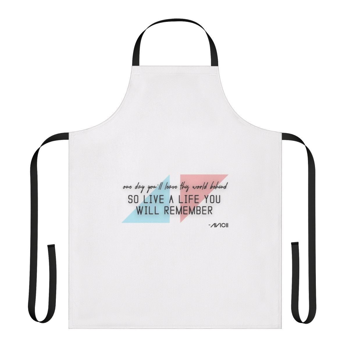 Avicii Inspired Memorial Apron with Tribute Quote