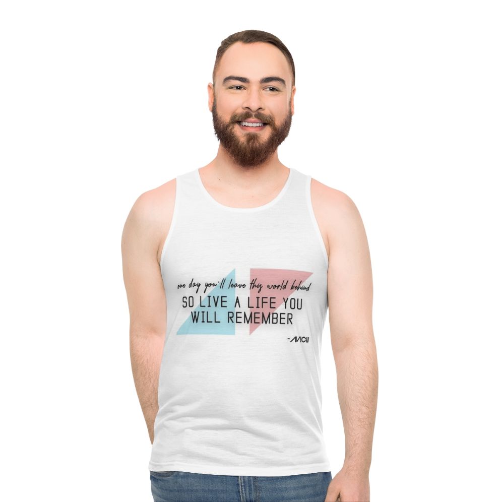 Avicii Tribute Unisex Tank Top