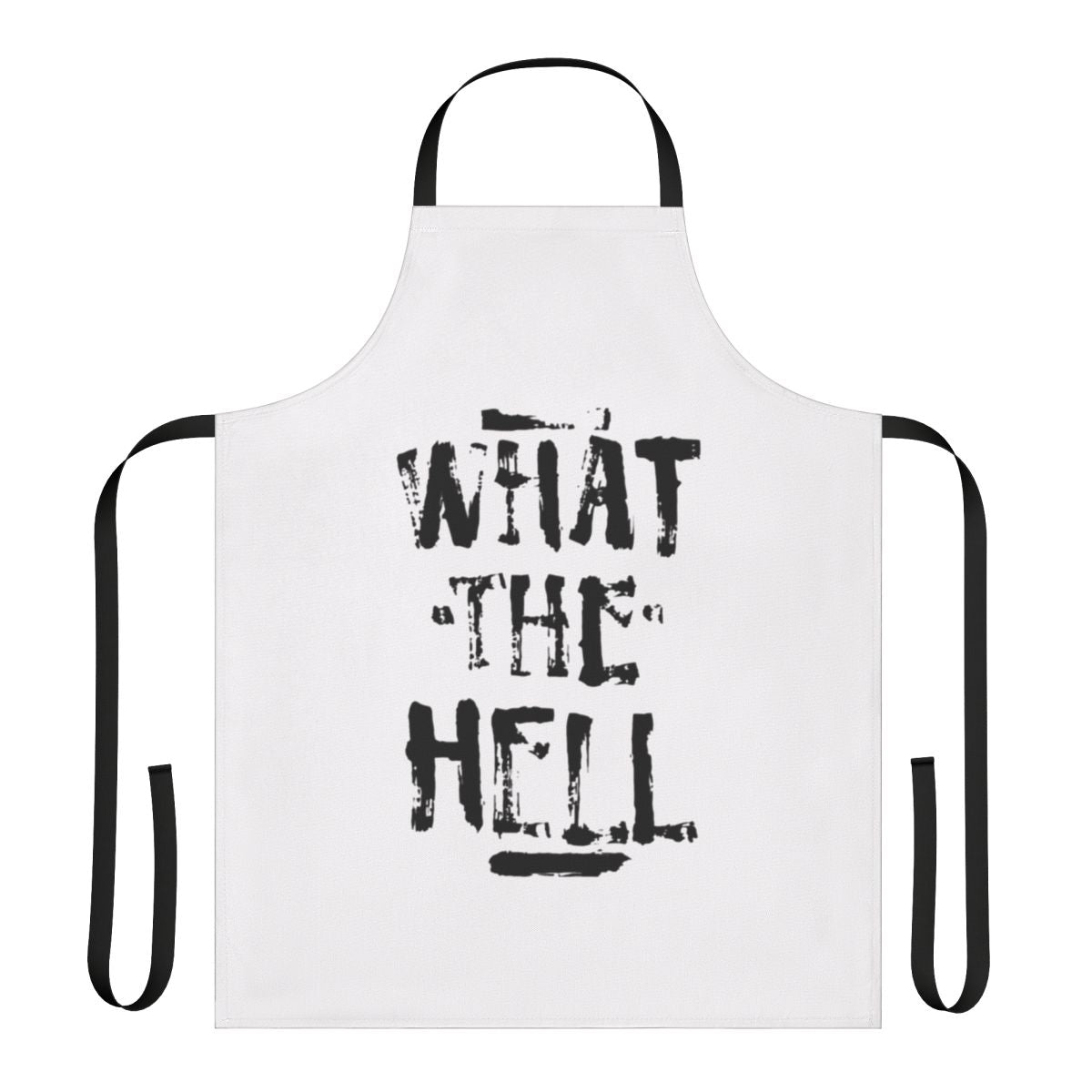 Avril Lavigne inspired apron with punk rock, skater girl, and pop punk graphics
