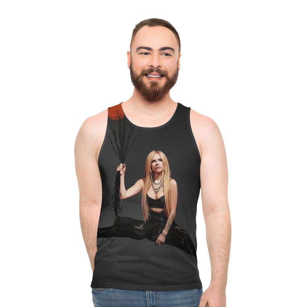 Avril Lavigne Love Sux Deluxe Unisex Tank Top