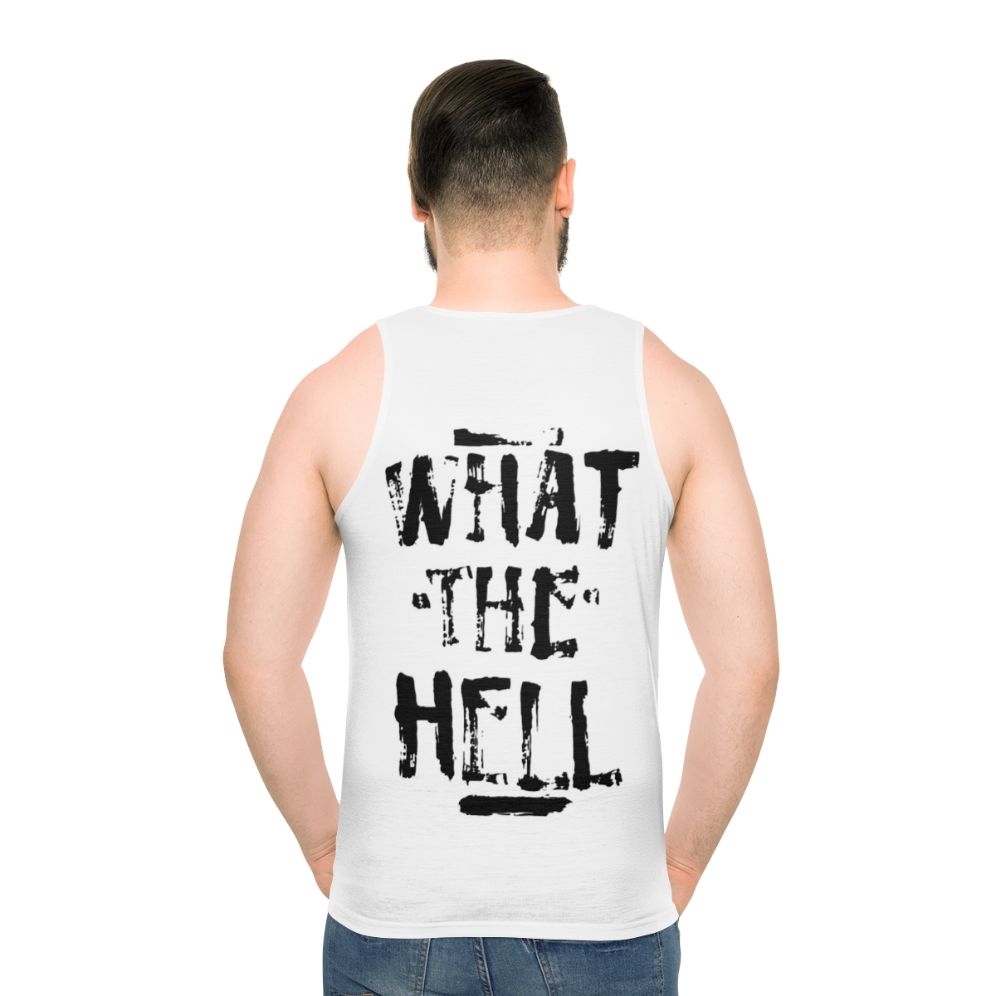 Avril Lavigne inspired rock girl unisex tank top