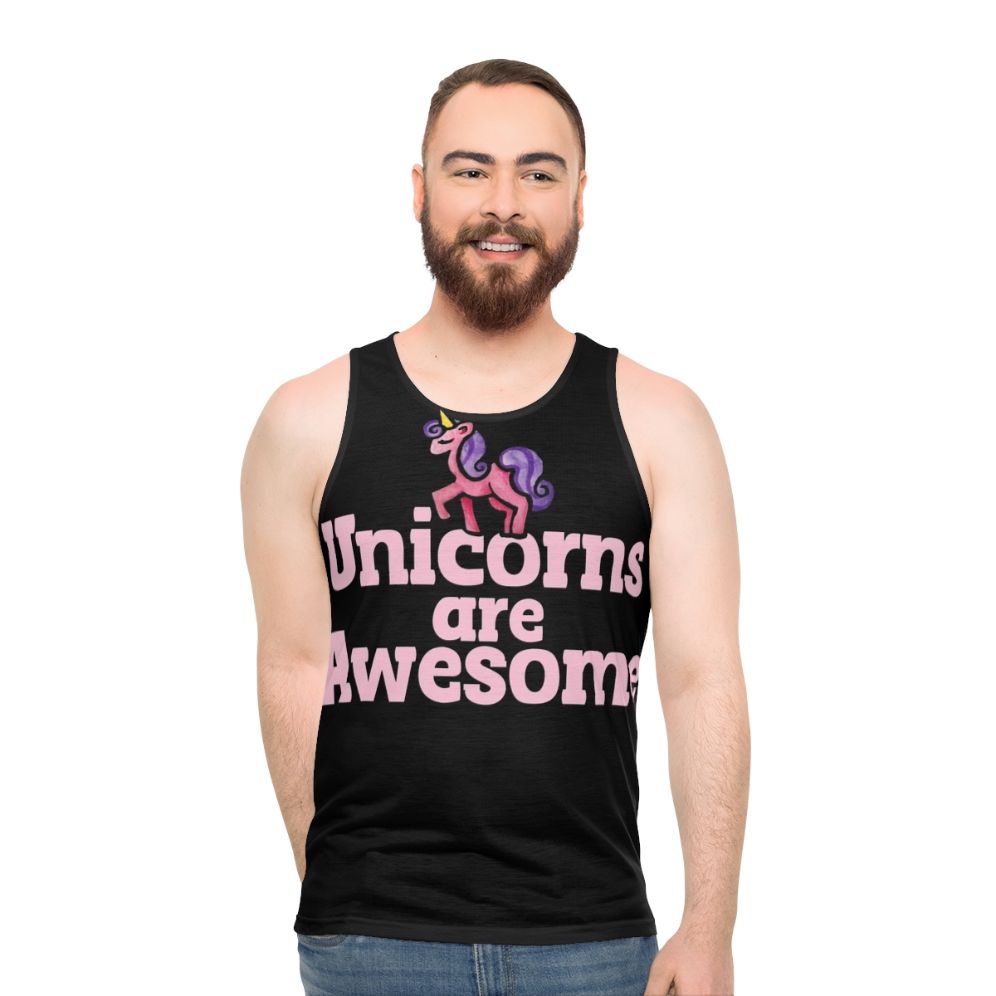 Awesome Unisex Unicorn Tank Top
