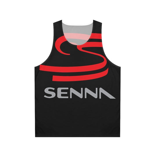 Ayrton Senna Formula 1 Unisex Tank Top