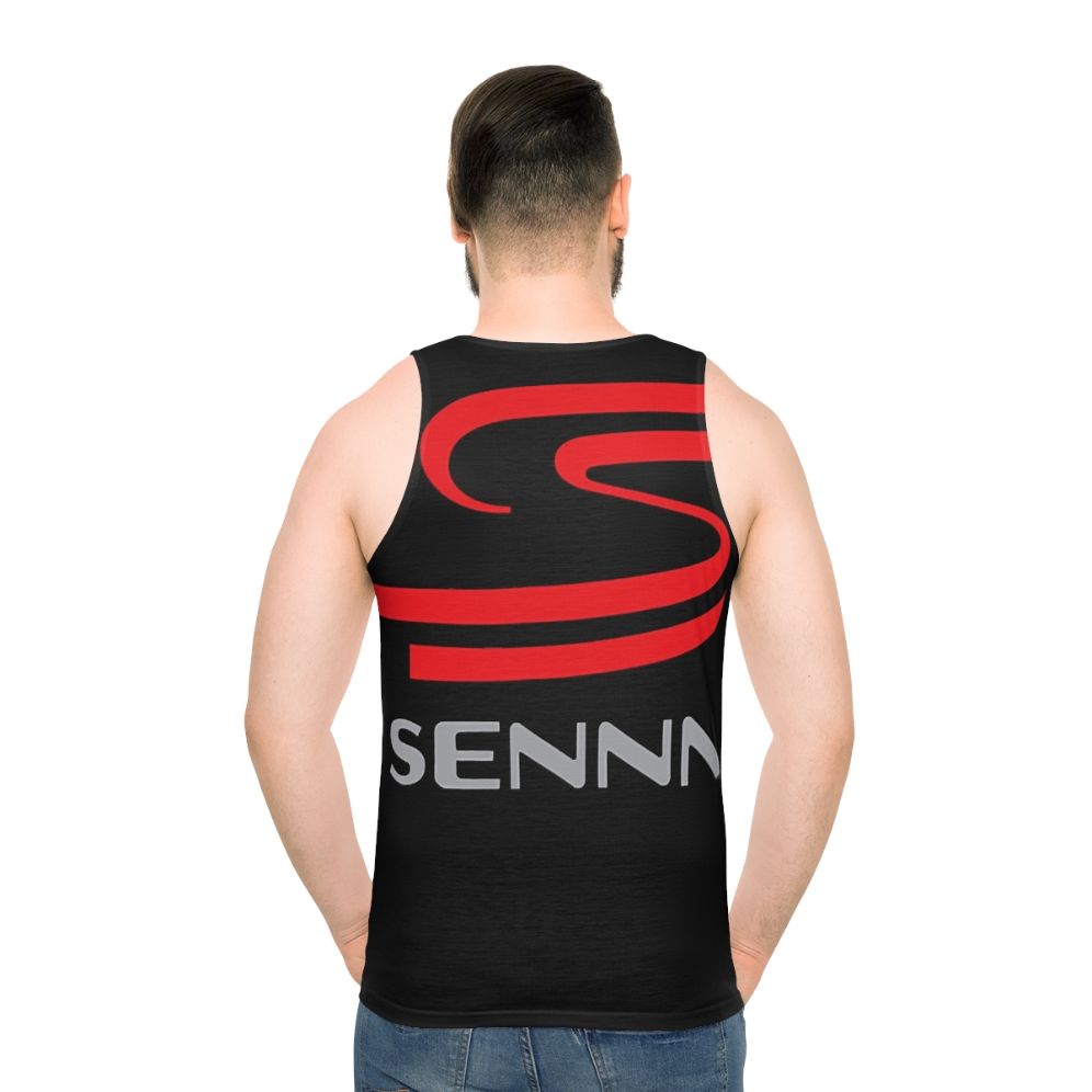 Ayrton Senna Formula 1 Unisex Tank Top