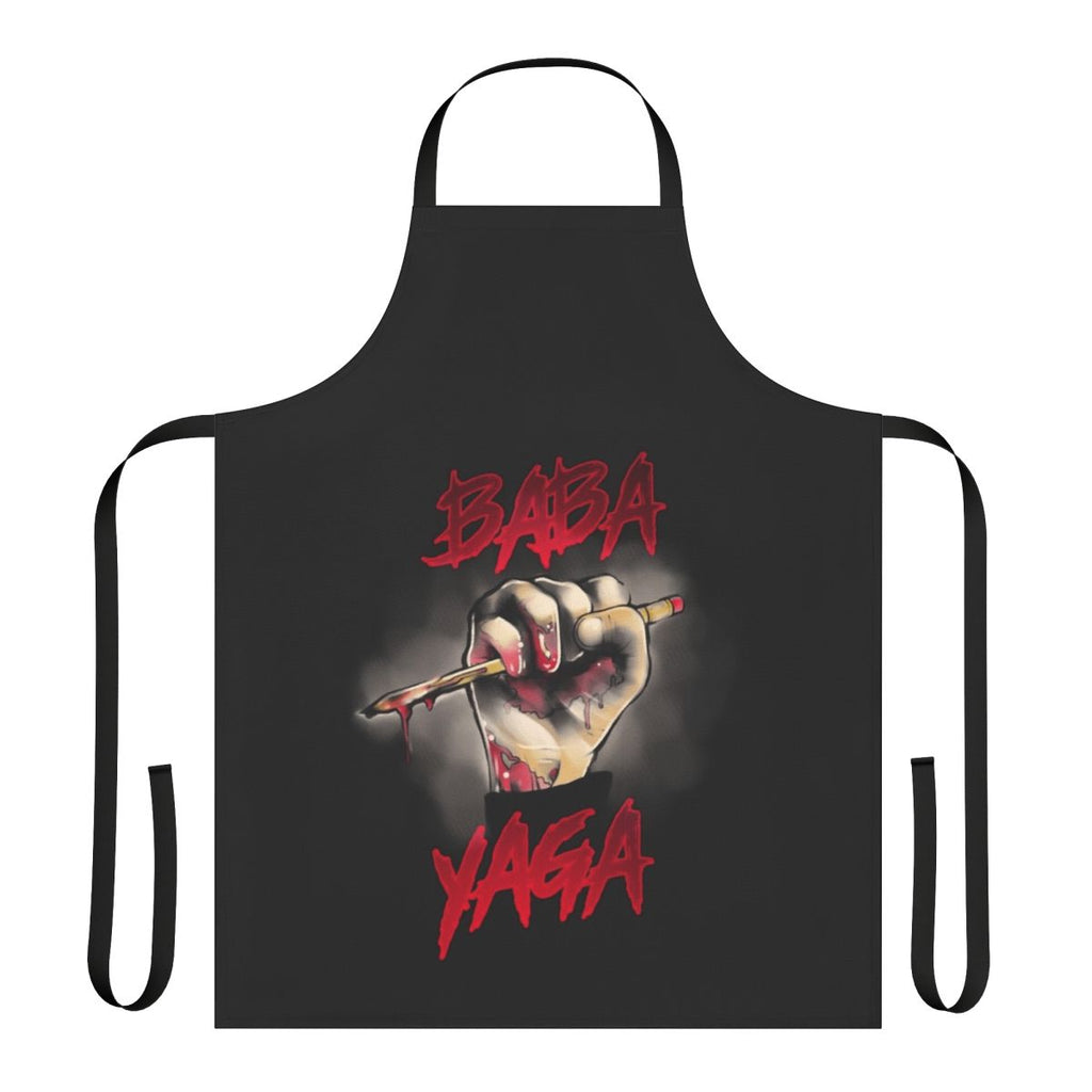 Baba Yaga Inspired Apron with John Wick and Keanu Reeves Imagery