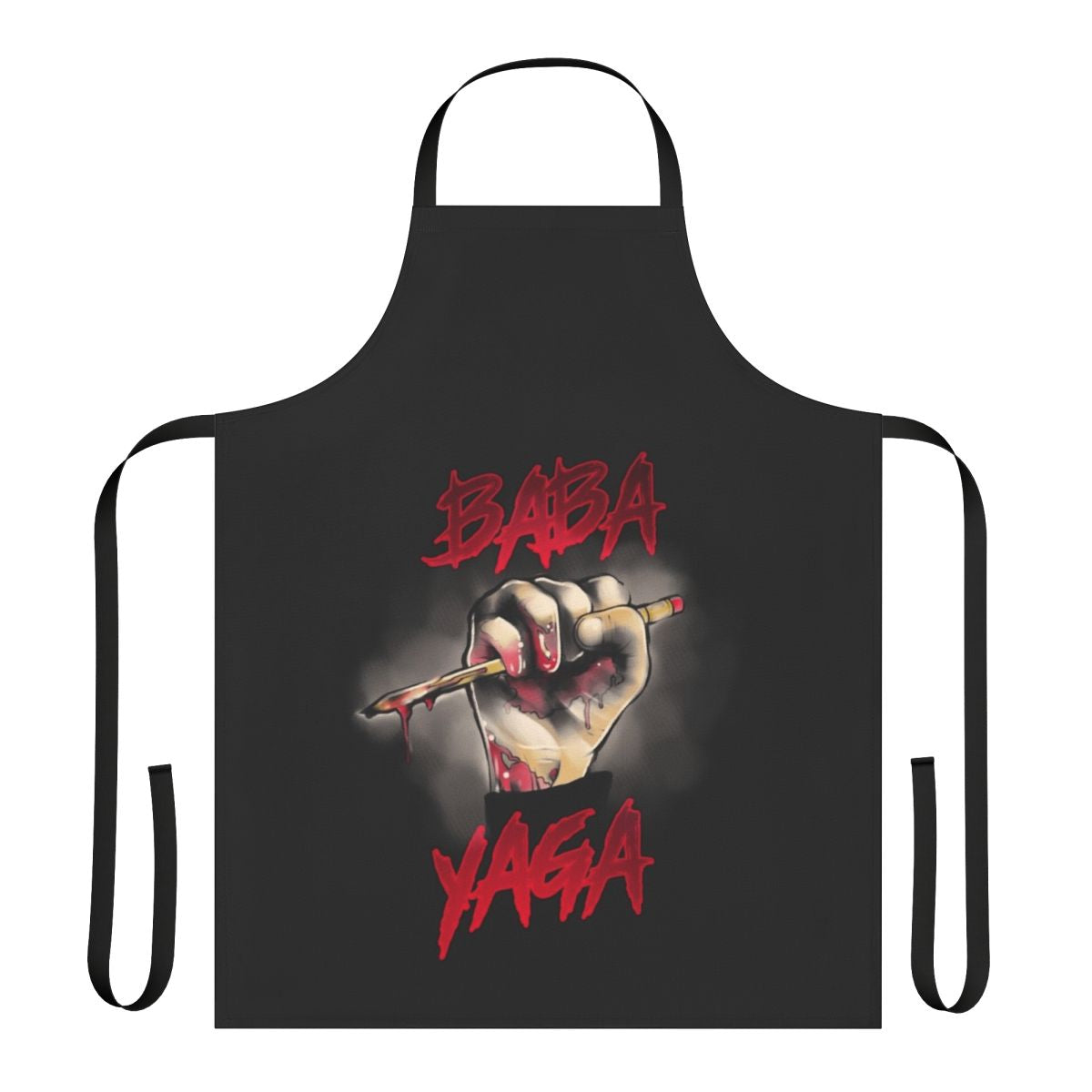 Baba Yaga Inspired Apron with John Wick and Keanu Reeves Imagery