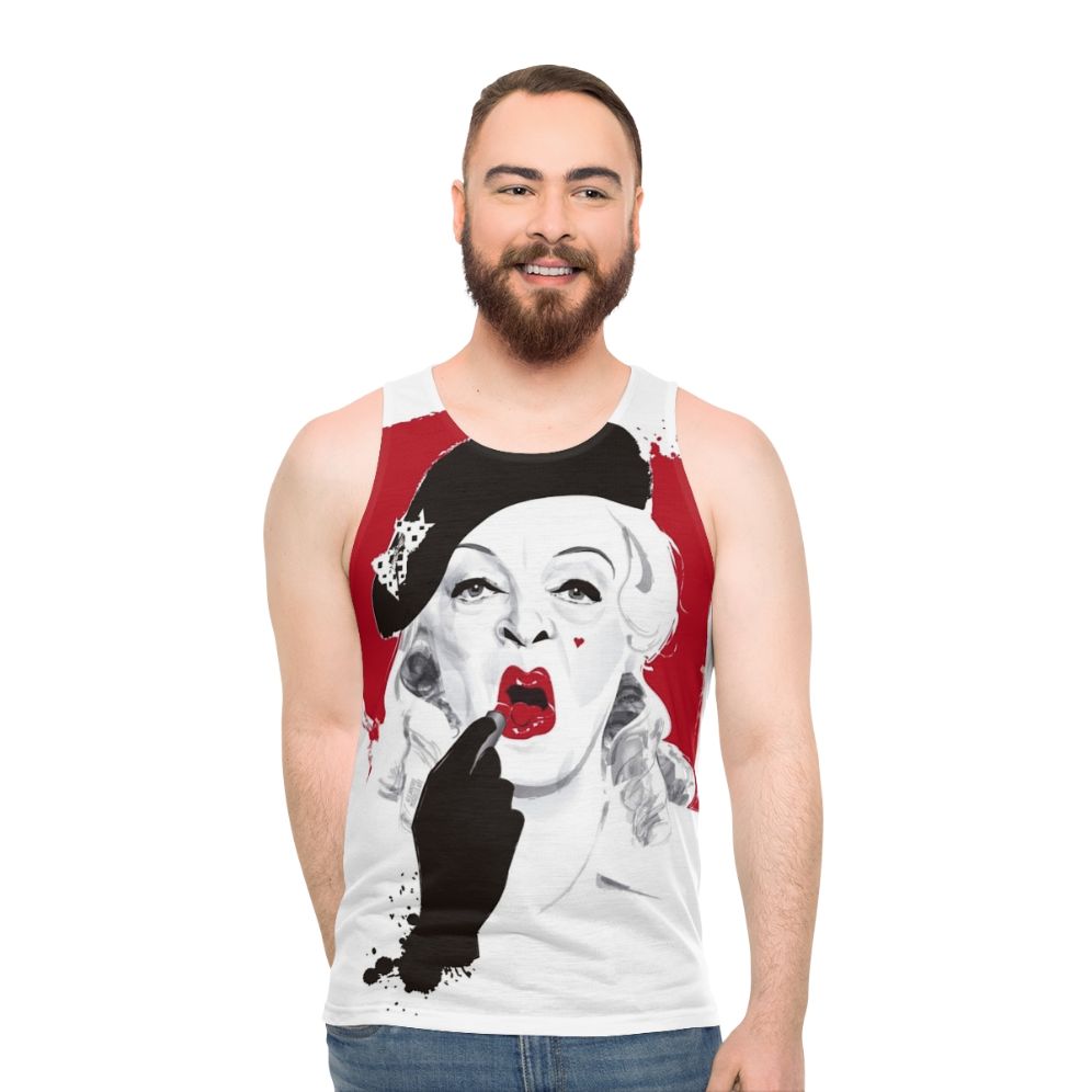 Baby Jane Lipstick Unisex Tank Top