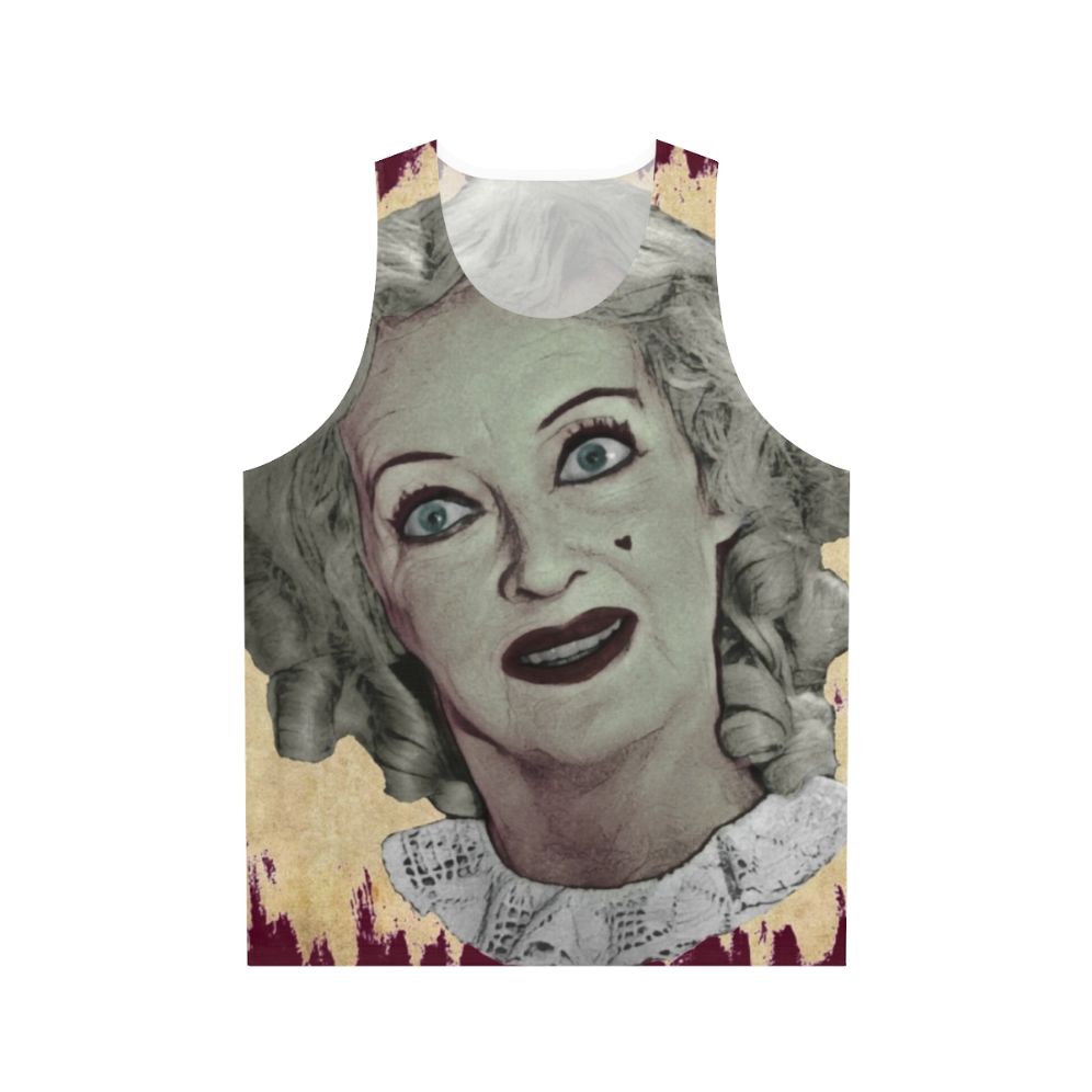 "Baby Jane" Unisex Tank Top with Classic Horror Design