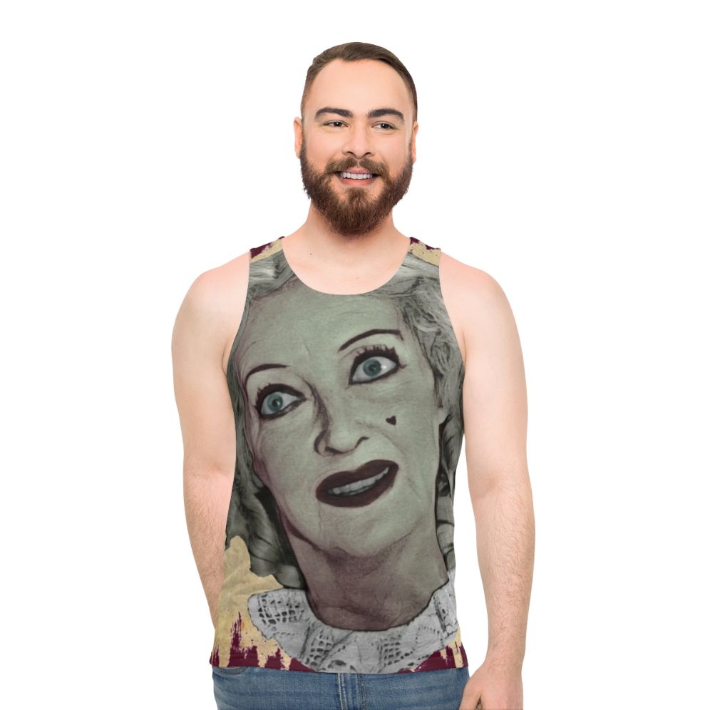 "Baby Jane" Unisex Tank Top with Classic Horror Design