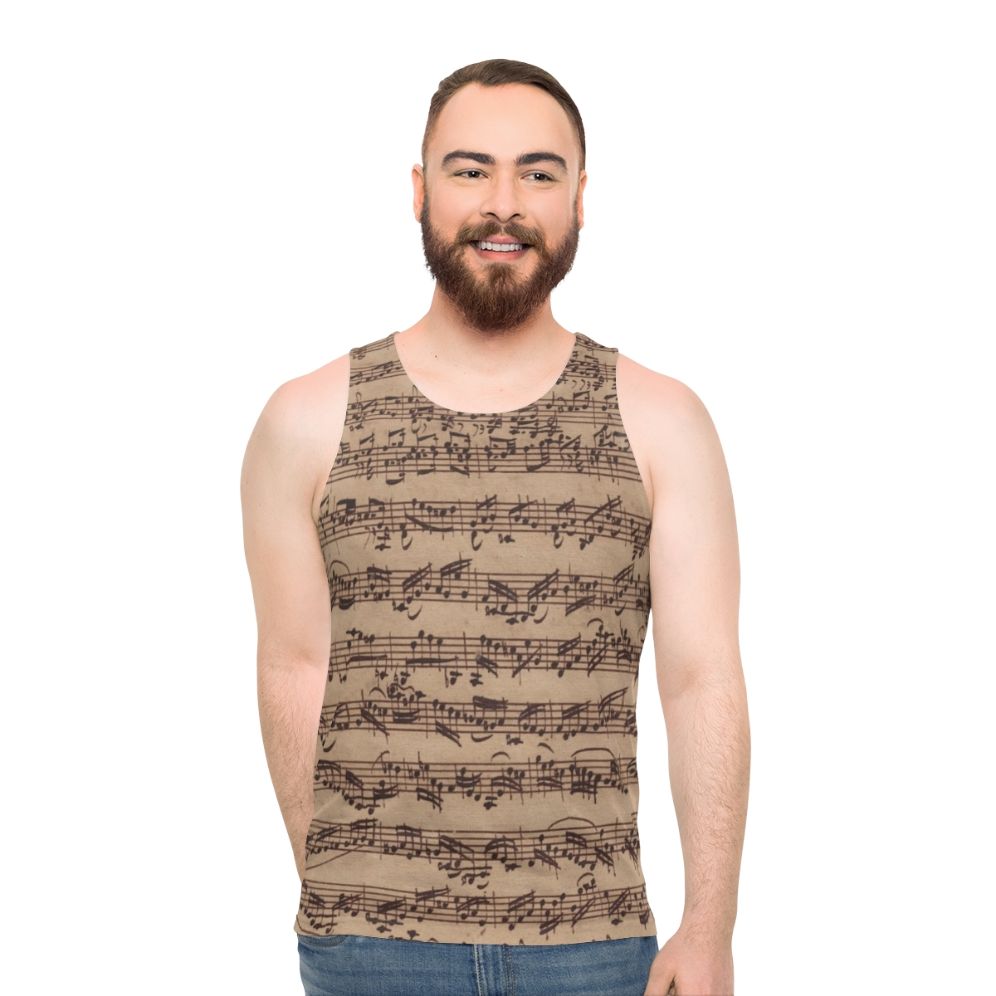 Bach Chaconne Unisex Tank Top