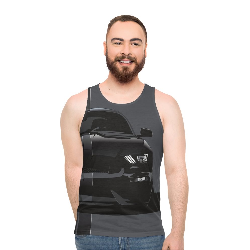 Back In Black Unisex Ford Performance Muscle Car Tank Top
