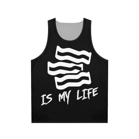 Unisex bacon lover tank top