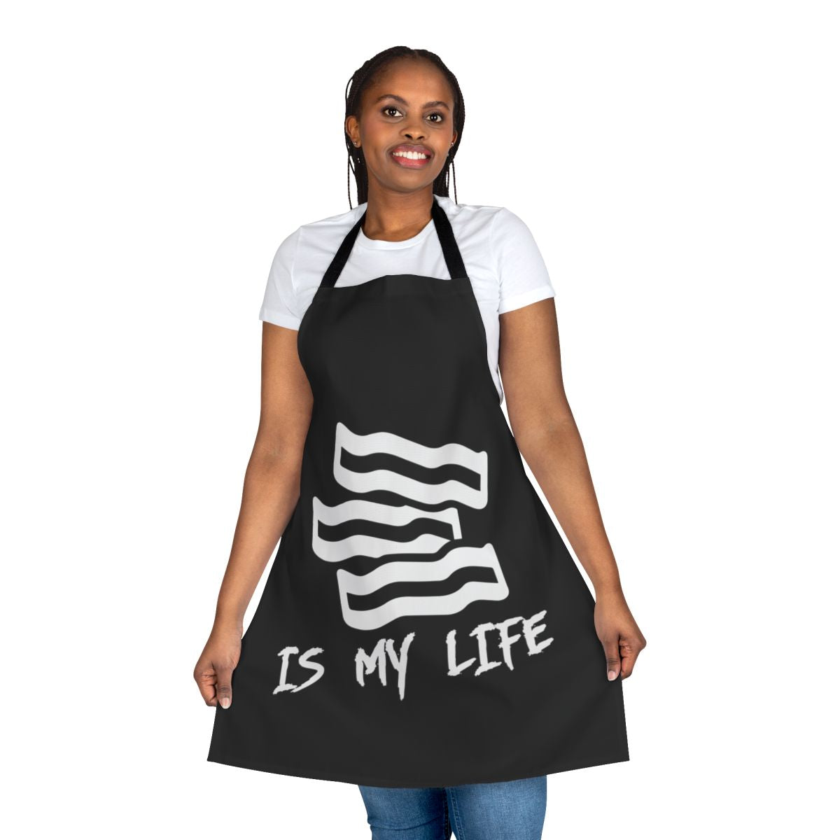 Stylish bacon-themed apron for bacon lovers