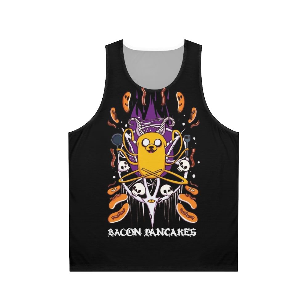 Bacon Pancakes Satanic Metal Unisex Tank Top