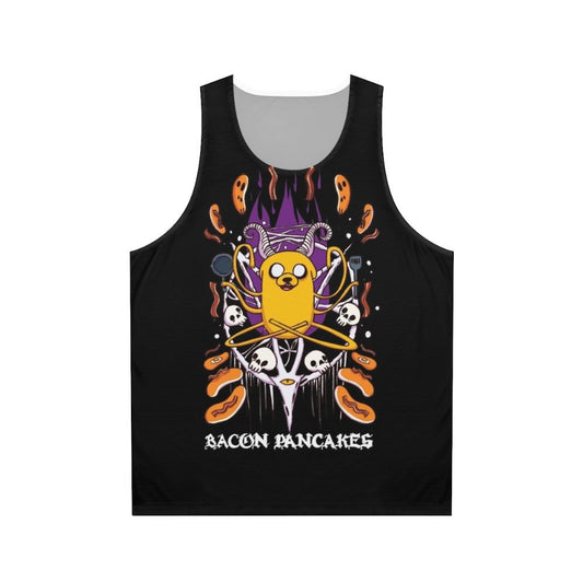 Bacon Pancakes Satanic Metal Unisex Tank Top