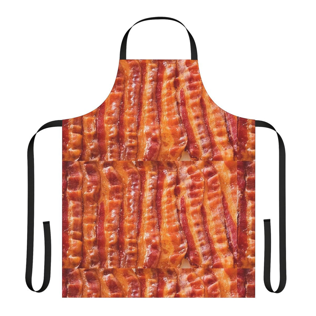 Bacon-themed apron featuring a fun bacon design