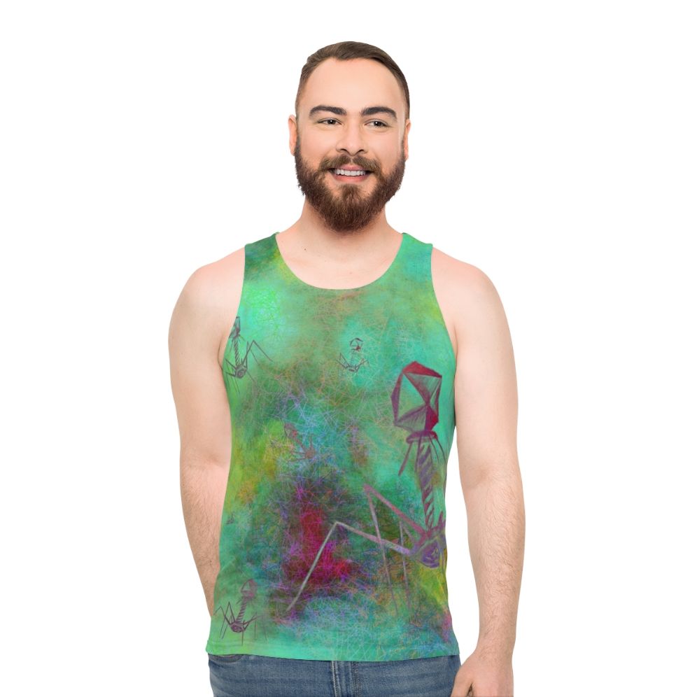 Bacteriophage Invasion Unisex Tank Top