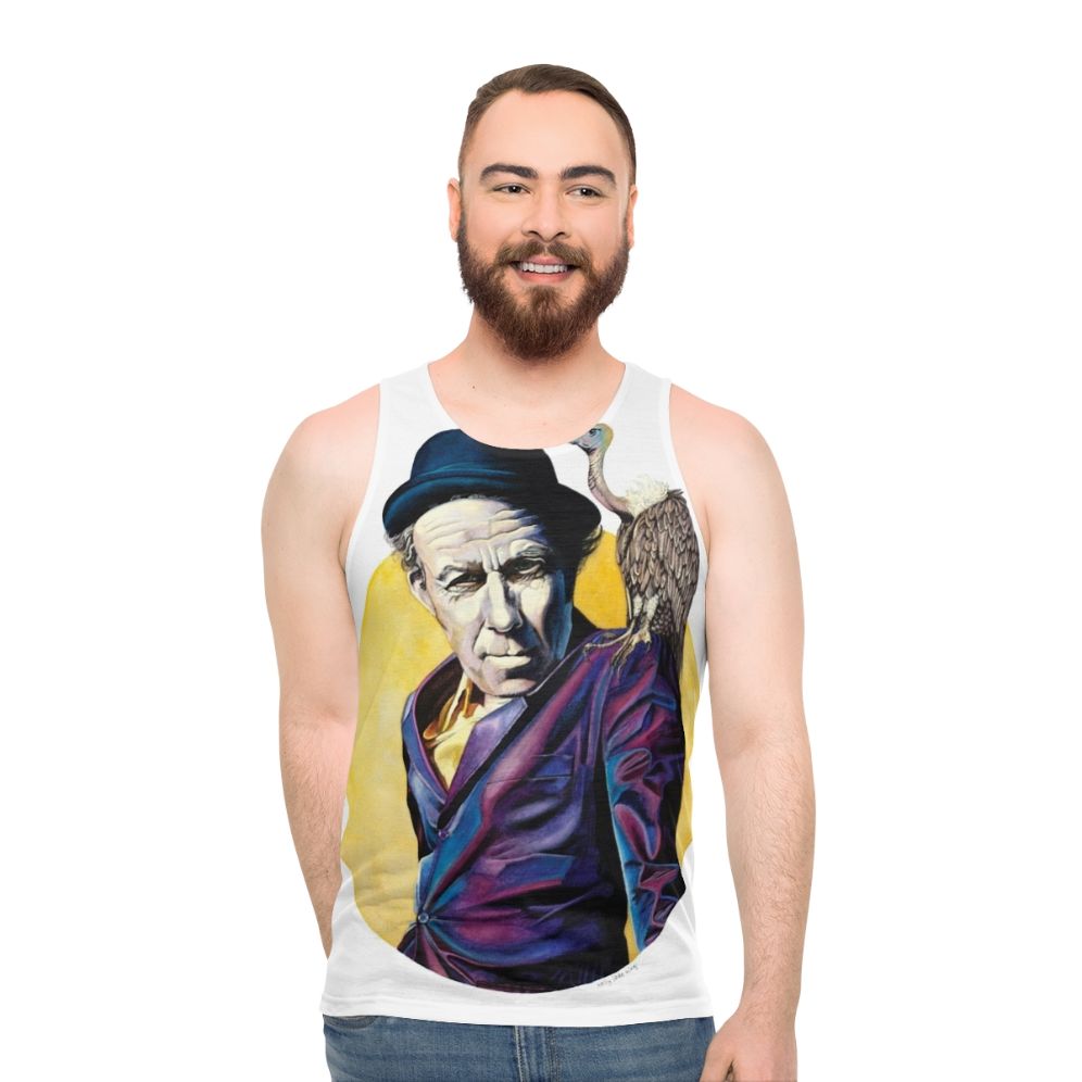 Bad As Me Unisex Tank Top with a Scavenger Bird Design