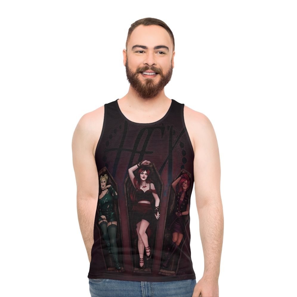 Bad Dreams Sisters Unisex Goth Punk Tank Top