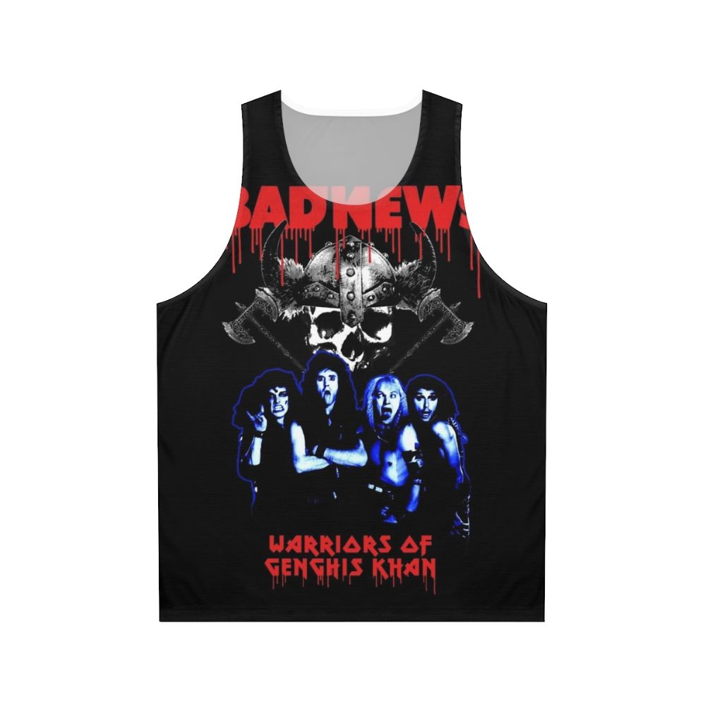 Bad News Unisex Heavy Metal Comedy Parody Tank Top