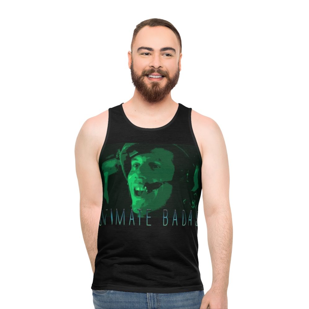 Badass unisex alien movie tank top