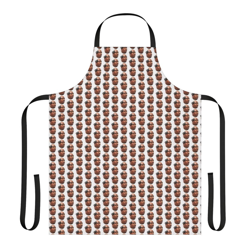 Badlands-Inspired Chug Life Apron with Soda and Meme Graphics