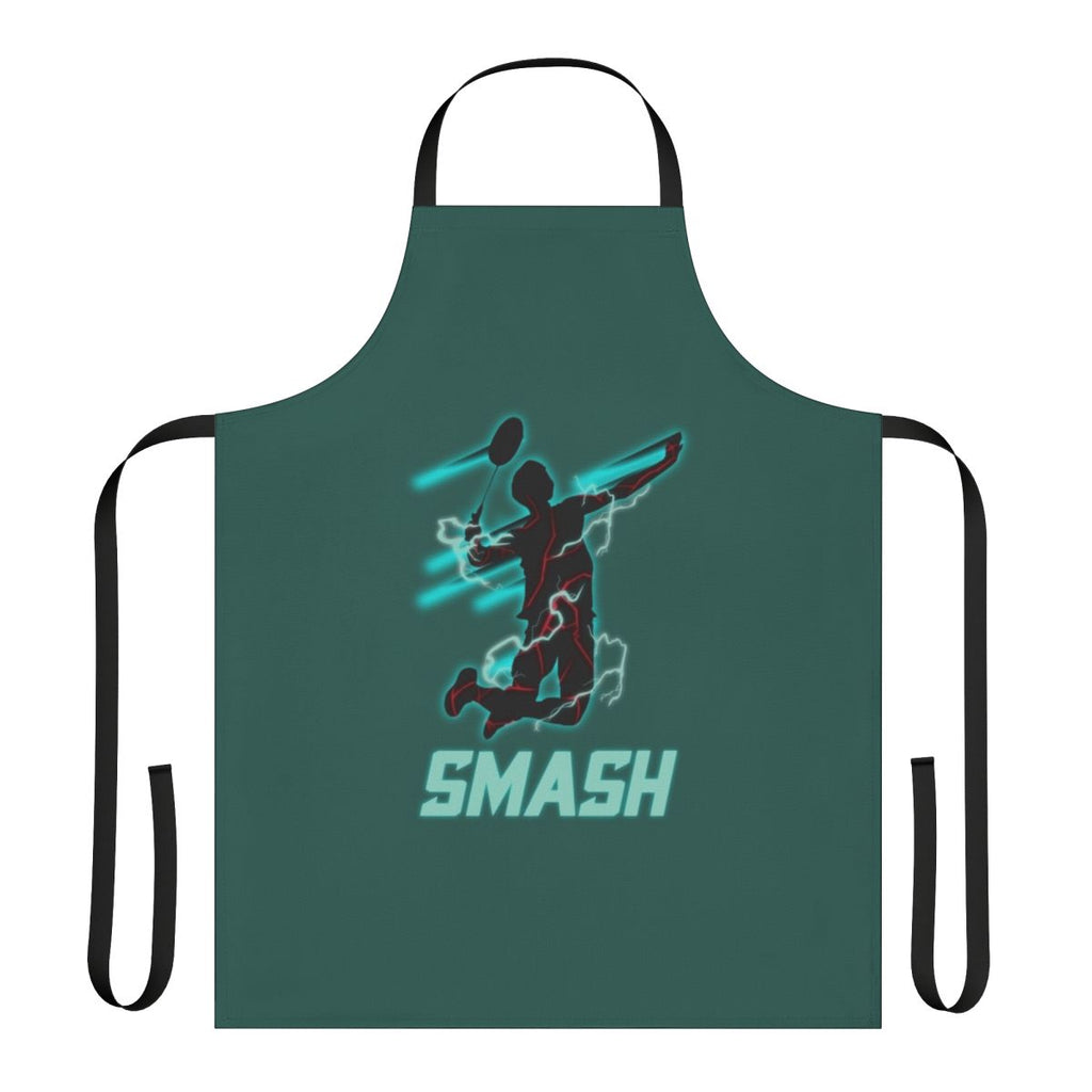 Badminton fan apron with lightning design for enthusiastic players