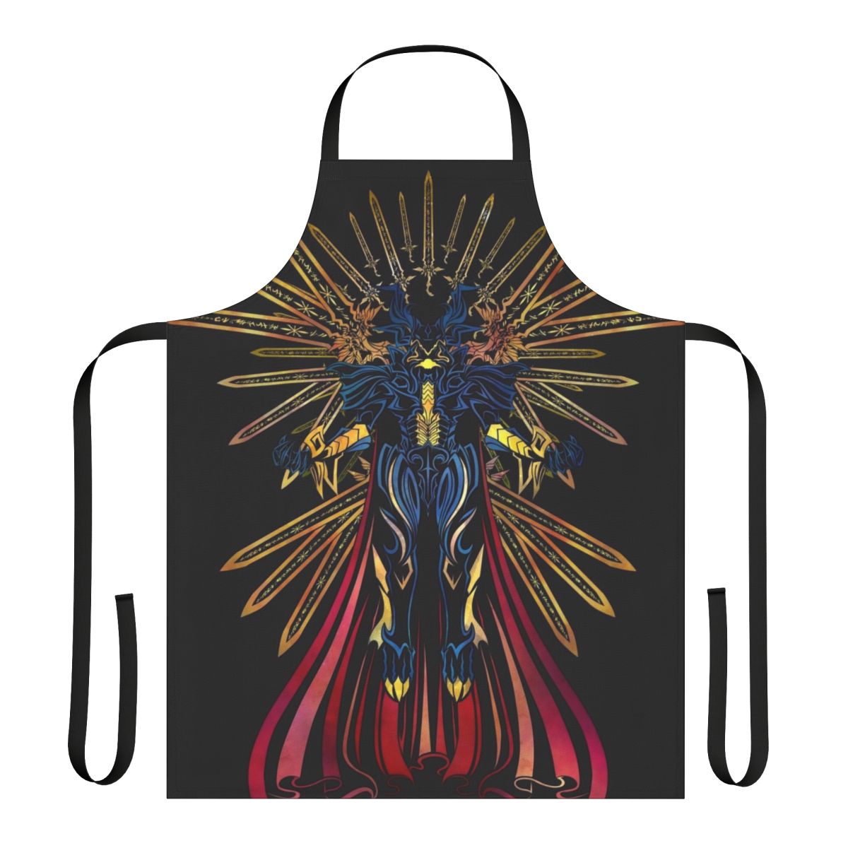 Bahamut-themed apron inspired by the epic final fantasy creature