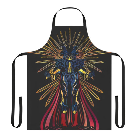 Bahamut-themed apron inspired by the epic final fantasy creature