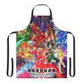 Bakugan-Inspired Apron with Bakugan Characters and Symbols