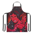Apron featuring the character Karlach from the video game Baldur's Gate 3