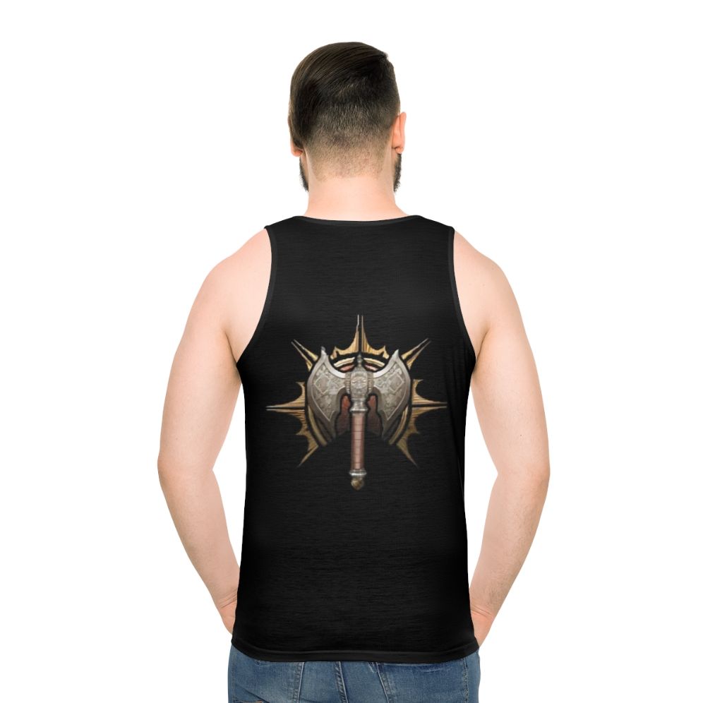 Baldur's Gate Barbarian Logo Unisex Tank Top