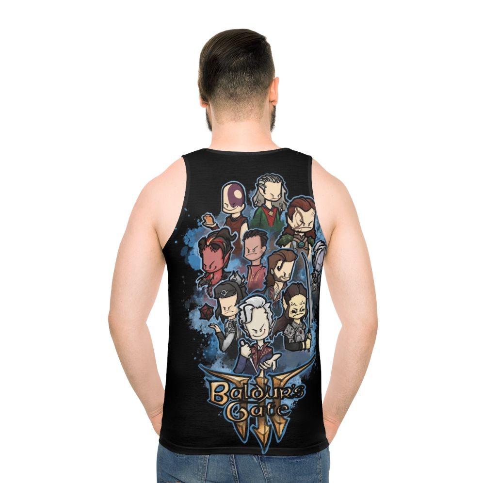 Baldur's Gate unisex fantasy roleplay gaming tank top