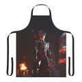 Baldurs Gate inspired fantasy apron featuring a high elf vampire character.