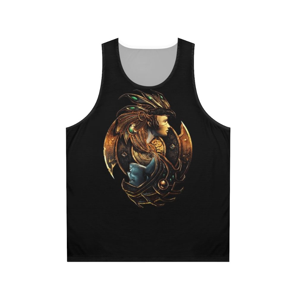 Baldurs Gate Throne of Bhaal mythology unisex tank top