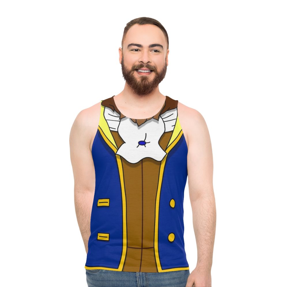 Unisex Ballroom Beast Disney Prince Tank Top