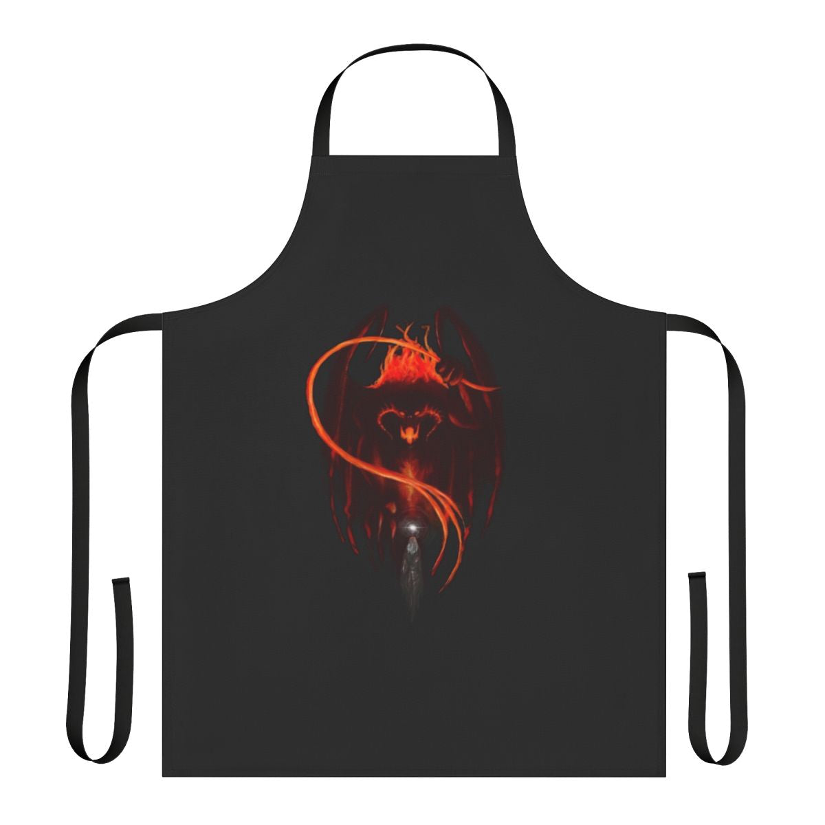 Balrog-themed apron with Lord of the Rings inspired design