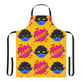 Bamfs Pattern Inspired Apron with Nightcrawler/Kurt Wagner Artwork