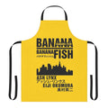 Banana Fish themed apron with anime character designs